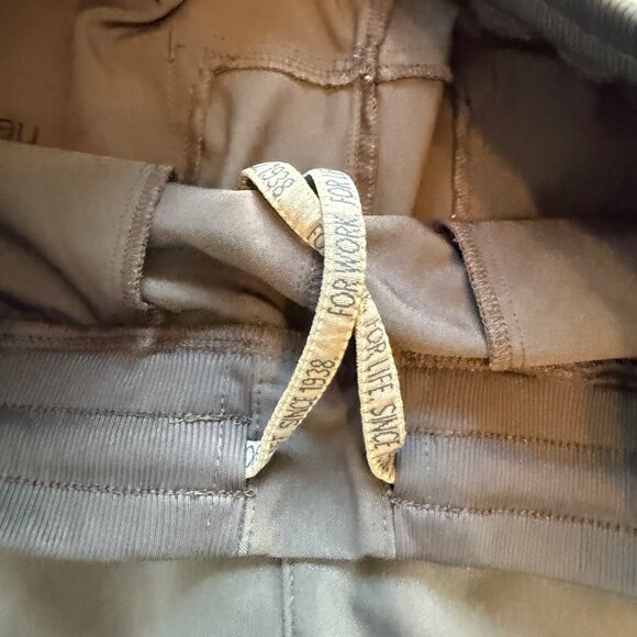 Landau Womens Cargo Scrub Pants LB400 Size M Regular Pewter Polyester Blend Draw - Picture 4 of 7